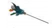 CAMON Cat Toy - wędka 65cm pióra pomarańcz z dzwonkiem