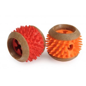 CAMON Dog Toy - Cylinder z TPR z kolcami na przysmaki 8cm