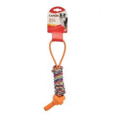 CAMON Dog Toy - TPR z liną i rączką