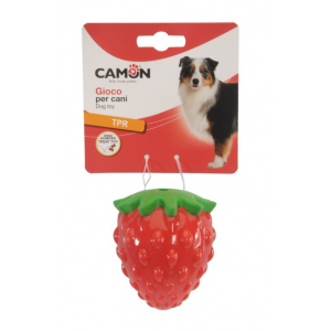 CAMON Dog Toy - truskawka z TPR 9cm