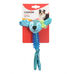 CAMON Dog Toy - z TPR i piszczałką 15cm 3 rodzaje