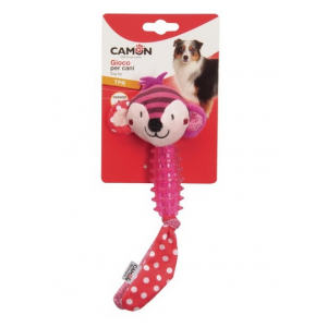 CAMON Dog Toy - z TPR i piszczałką 15cm 3 rodzaje