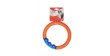 CAMON Dog Toy - ring dwukolorowy fluorescent green z TPR z diodą 25,5cm