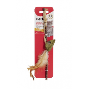 CAMON Cat Toy - Wędka Matatabi Mysz 25cm