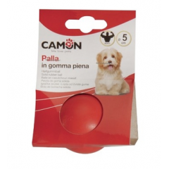 CAMON Piłka Gumowa Pełna 9cm