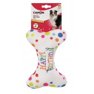 CAMON Pluszowa Zabawka Kość Happy Birthday 18cm