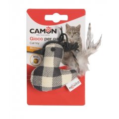 CAMON Cat Toy - na gumce z dzwonkiem