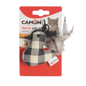CAMON Cat Toy - na gumce z dzwonkiem