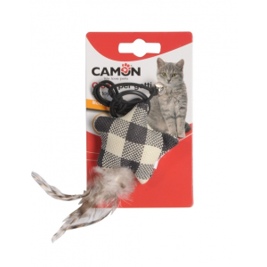 CAMON Cat Toy - na gumce z dzwonkiem