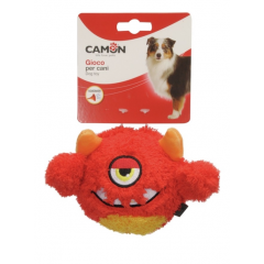 CAMON Dog Toy - Potwór z poliestru czerowny M 12cm