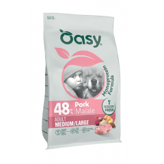 OASY Monoprotein Adult M/L Wieprz 2kg