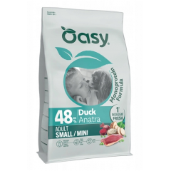 OASY Monoprotein Adult S/Mini Kaczka 2kg