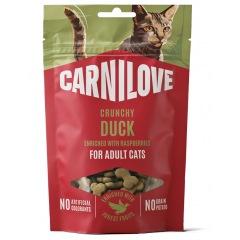 CARNILOVE CAT Crunchy Snack Duck 50g
