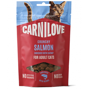 CARNILOVE CAT Crunchy Snack Salmon 50g