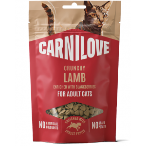 CARNILOVE CAT Crunchy Snack Lamb 50g