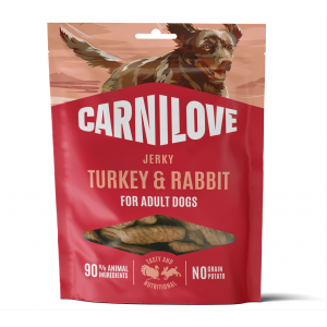 CARNILOVE DOG Jerky Turkey and Rabbit 100g