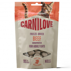 CARNILOVE CAT Freeze Dried Beef 40g