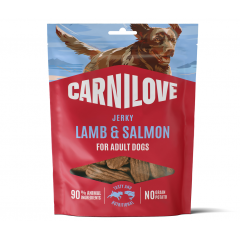 CARNILOVE DOG Jerky Lamb with Salmon 100g