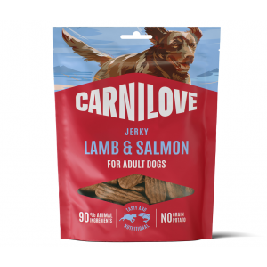 CARNILOVE DOG Jerky Lamb with Salmon 100g