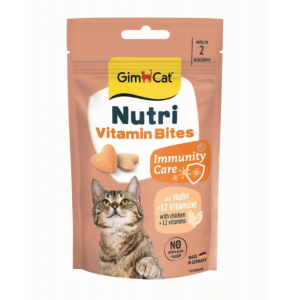 GIMCAT Bites Nutri Vitamin Tabs Pok 40g