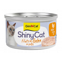 GIMCAT Nat ShinyCat Filets in Jelly Kip 70g