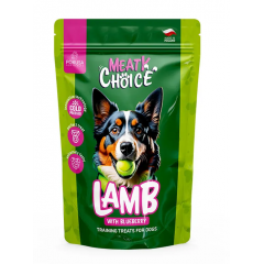 POKUSA Meaty Choice - Training treats Lamb with Blueberry 100g