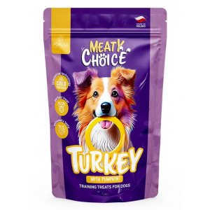 POKUSA Meaty Choice - Training treats Turkey with Pumpkin 100g