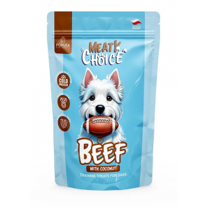 POKUSA Meaty Choice - Training treats Beef with Coconut 110g