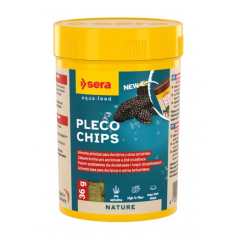 SERA Pleco Chips Nature 100ml - pokarm dla ryb przydennych