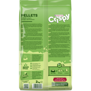 VERSELE-LAGA Crispy Pellets - granulat dla królików miniaturowych 2kg