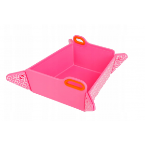RECOFUN Chop2Bowl pink - 2 w 1 miska i deska do krojenia