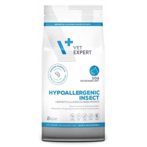 VETEXPERT 4T Vet. Diet Dog Hypoallergenic Insect 12kg