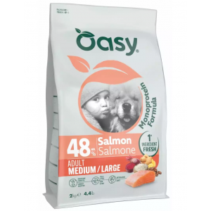 OASY Monoprotein Adult M/L - Łosoś 2kg
