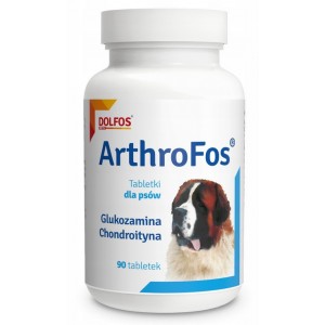 DOLFOS Arthrofos - tabletki dla psów z glukozaminą i chondroityną