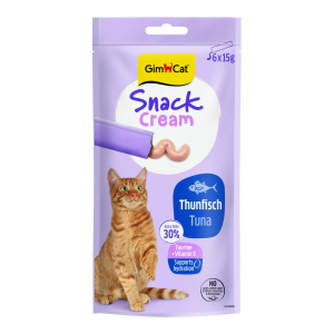 GIMCAT Cream Snack Tuńczyk 6x15g