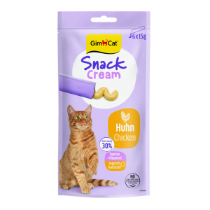 GIMCAT Cream Snack Kurczak 6x15g