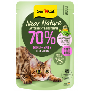 GIMCAT Near Nature Wołowina/Kaczka 85g