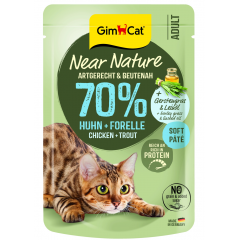 GIMCAT Near Nature Kurczak/Pstrąg 85g