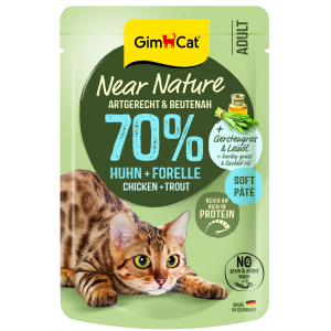 GIMCAT Near Nature Kurczak/Pstrąg 85g