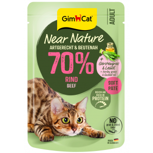 GIMCAT Near Nature Wołowina 85g