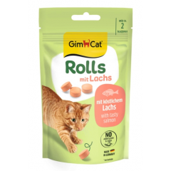 GIMCAT Rolls Łosoś 40g