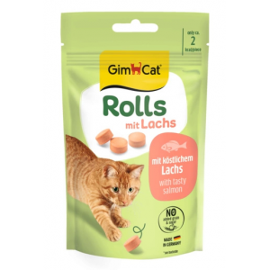GIMCAT Rolls Łosoś 40g