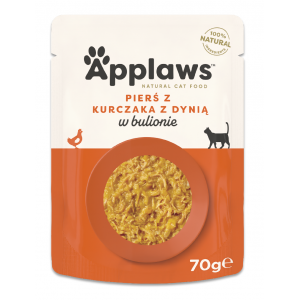 APPLAWS Cat Pierś z kurczaka z dynią (saszetka)