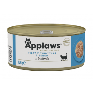 APPLAWS Cat Filety z tuńczyka z serem