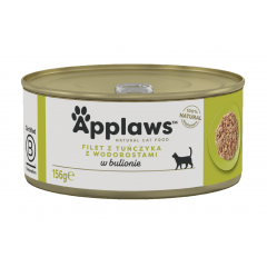 APPLAWS Cat Filety z tuńczyka z wodorostami
