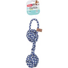 ZOLUX Zabawka dla psa gryzak hantel Blue Flower 29cm
