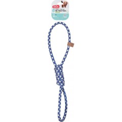 ZOLUX Zabawka dla psa szarpak pętelki Blue Flower 50cm