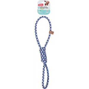 ZOLUX Zabawka dla psa szarpak pętelki Blue Flower 50cm