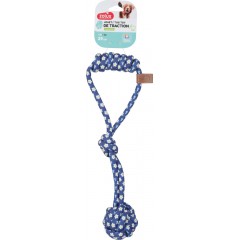 ZOLUX Zabawka dla psa szarpak węzeł Blue Flower 39cm
