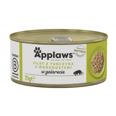 APPLAWS Cat Tuńczyk z wodorostami w galaretce